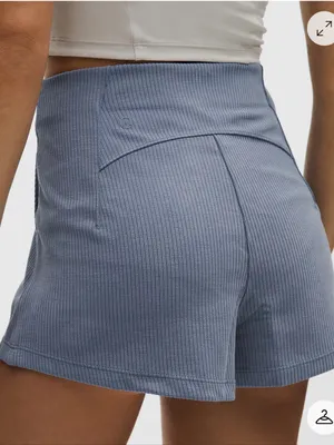 Lululemon Ribbed High Rise Softstreme Short 2” in Twilight Rose thumbnail 5