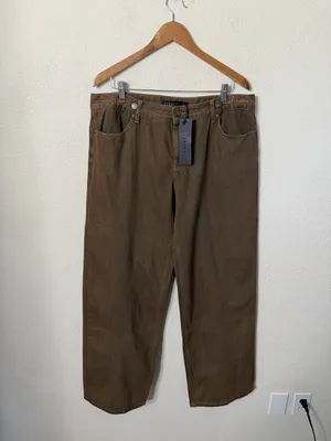 NWT Lioness She’s All That Baggy Low Rise Jean Petrol Wash Womens Size M thumbnail 9