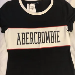 🆕👗 $48 Abercrombie & Fitch Track Bodycon Athletic Mini Logo Navy Dress XS 2 4 thumbnail 6