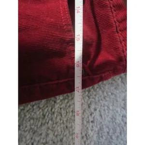 Talbots‎ Heritage Corduroy Pants 12P Red Straight Leg Classic Preppy Holiday thumbnail 8