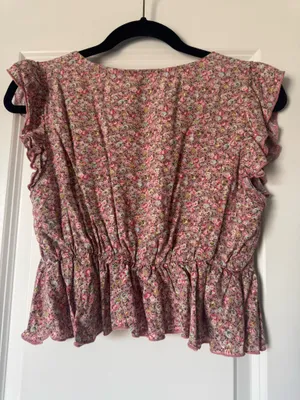 Miley + Molly Floral Crop Top thumbnail 5