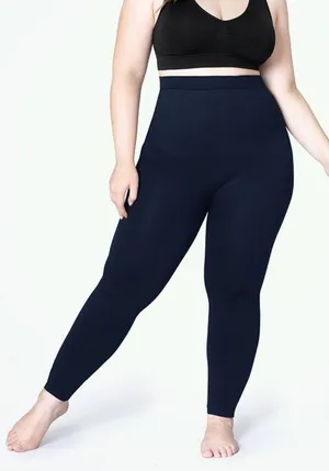 NWT Empetua High Waisted Shaping Full Length Leggings Various Sizes Black Women‎ thumbnail 1