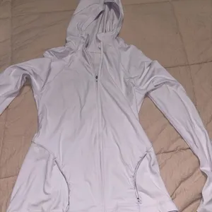 Sweaty Betty Lavender Hooded Zip Up Athletic Jacket Running Workout Activewear thumbnail 6