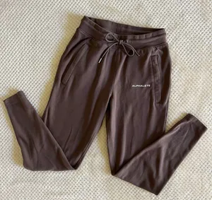 Alphalete Brown Essential Core Joggers thumbnail 1