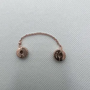 Pandora new Clear Pavé‎ Safety Chain Clip Charm thumbnail 3