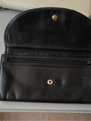 Nina Ricci Vintage Flap Wallet - Parisian Central Medallion thumbnail 6