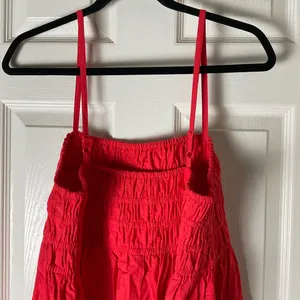 A New Day Woman’s Smocked Midi Slip Dress with pockets size large thumbnail 6