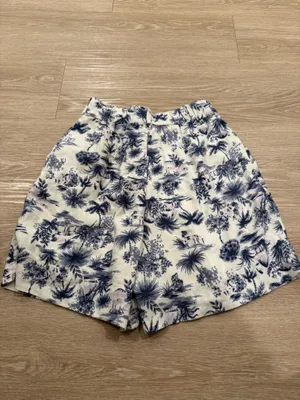Abercrombie & Fitch Women’s Tropical Linen Blend Tailored Shorts thumbnail 5