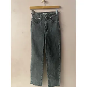 Madewell Black Wash Curvy Perfect Vintage Straight Jean Size 24 thumbnail 12