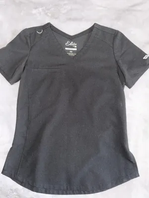 Elite by IRG scrub top Black Size XS thumbnail 1