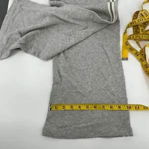 Lauren Ralph Lauren Women Gray Athletic Lounge‎ Pants Side Stripe Lace Up Detail thumbnail 8