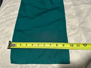 Cherokee Teal Unisex Scrub pants with Embroidered Logo size M thumbnail 10