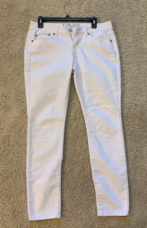 White Jeans Size 11 thumbnail 1