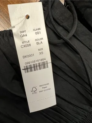 J. Crew Reverie dress cotton poplin in Black Size XS Midi NWT thumbnail 9