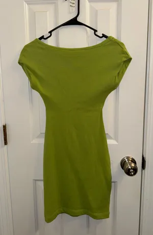 Zara Green Mini Dress thumbnail 2