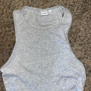 Aritzia TNA Light Gray Tank Top thumbnail 1