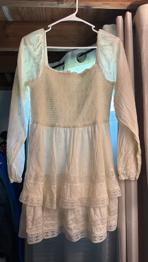 Altar'd State Dress White Mini thumbnail 1