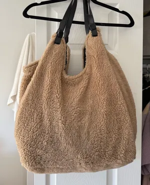 Anthropologie Fuzzy Purse thumbnail 1