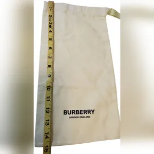 Burberry Dust Cover Cloth Storage Bag Pouch Travel Green thumbnail 3