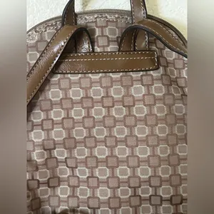 Nine West Y2k vintage Brown  mini  backpack thumbnail 7