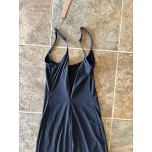 Skims Fits Everybody Slip Dress Onyx Size XS thumbnail 5