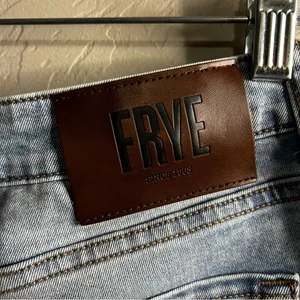 Frye Stevie High Rise Light Wash Straight‎ Denim Jeans thumbnail 11