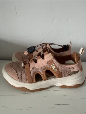 Teva Outflow CT Shoes Women’s 7.5 Brown Pink Closed Toe Water Hiking Sandals thumbnail 3