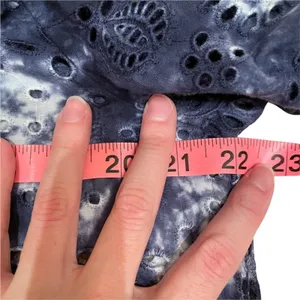NEW LoveShackFancy Eyelet Lace Tie Dye Ruffle Dress thumbnail 13