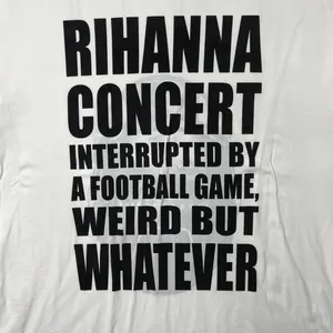 Savage X Fenty Limited-Edition LVII Superbowl Rihanna Surprise Tee Size L thumbnail 7