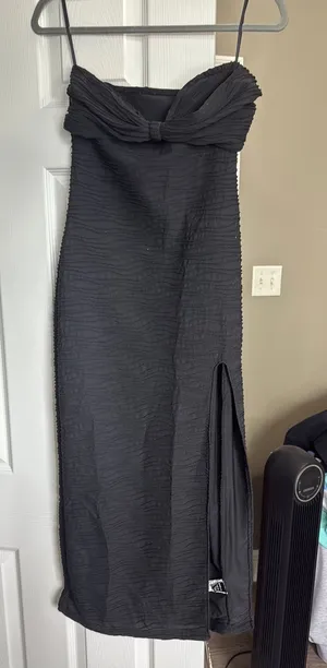 Black shein dress thumbnail 1
