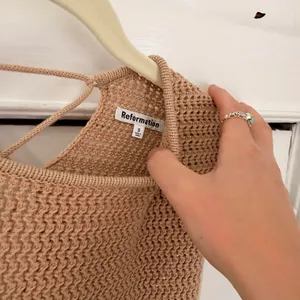 Reformation Crochet Cropped Tank Top thumbnail 2