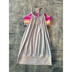 Lululemon No Limits Gray Pink Cool Breeze Groovy Stripe Multi Size 4 thumbnail 6