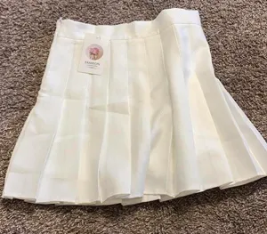 White Tennis skirt thumbnail 2