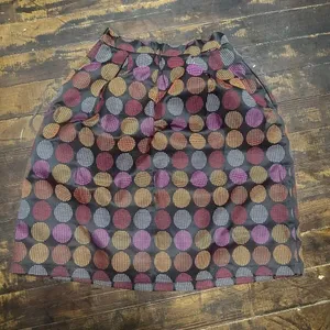 Hutch Anthro royalcore 0 academia colorful pleated skirt thumbnail 3