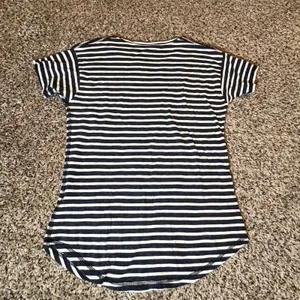 Madewell‎ Womens Navy Blue White Striped Short Sleeve Crew Neck Tee E7709 XS thumbnail 6