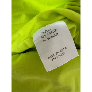 Superdown Kierra Mini Dress Neon Lime Long Sleeve Cut Out BodyCon S thumbnail 11