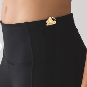 LULULEMON Athletica Fast And Free 7/8 Black Leggings Size 6 thumbnail 6