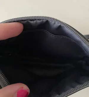 Y2k signature alexander stateen snap head monogrammed leather wristlet thumbnail 5