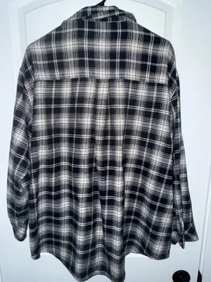 Wild Fable Plaid Top thumbnail 3