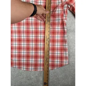 Ariat Rebar Made Tough DuraStretch Womens Work Shirt Red Plaid Long Sleeve M thumbnail 10