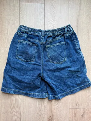 Aerie Denim Trouser Jorts / Boardwalk Denim Shorts Size Medium thumbnail 4