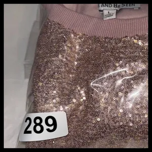 See And Be Seen Sequin Sweatshirt Women Large Rose Gold Sparkly Party Top thumbnail 7