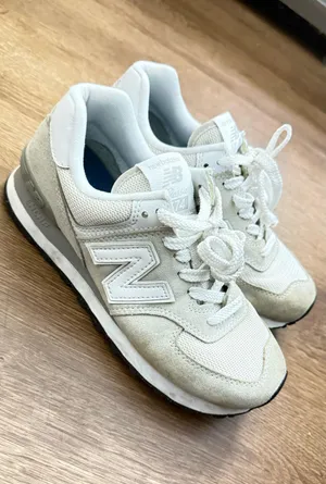New Balance 574 Core - Nimbus Cloud, Gray/White - Size 6mWomen / 4.5 Men US thumbnail 1