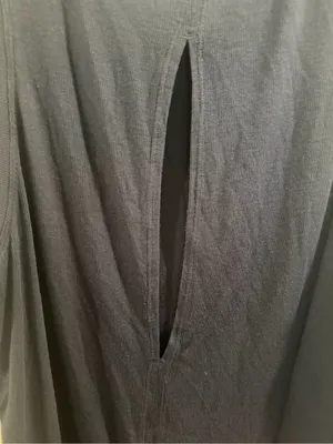 Athleta Navy Ribbed Crewneck Tank thumbnail 4