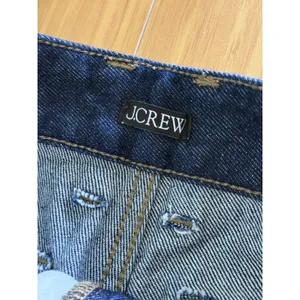 J. Crew Pleated Trouser Jeans Womens 27 Rinse Wash Wide Leg Denim *Sample thumbnail 6