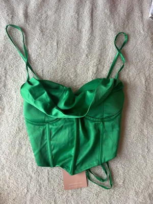 ThatsSoFetch Green Corset/ Bustier thumbnail 1
