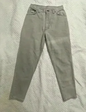 Wrangler Ladies Jeans Gray Size 9/10 Light Spot On Leg See Pictures j28 thumbnail 1