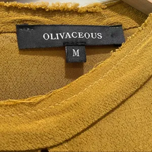Olivaceous Tie Back Blouse Top thumbnail 9