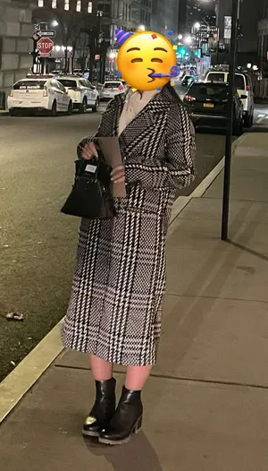Avec Les Filles Plaid Coat thumbnail 5