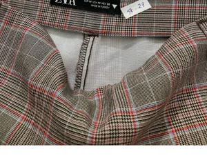 Zara Multicolor Plaid Skort Women Size Medium | 58-23 thumbnail 4